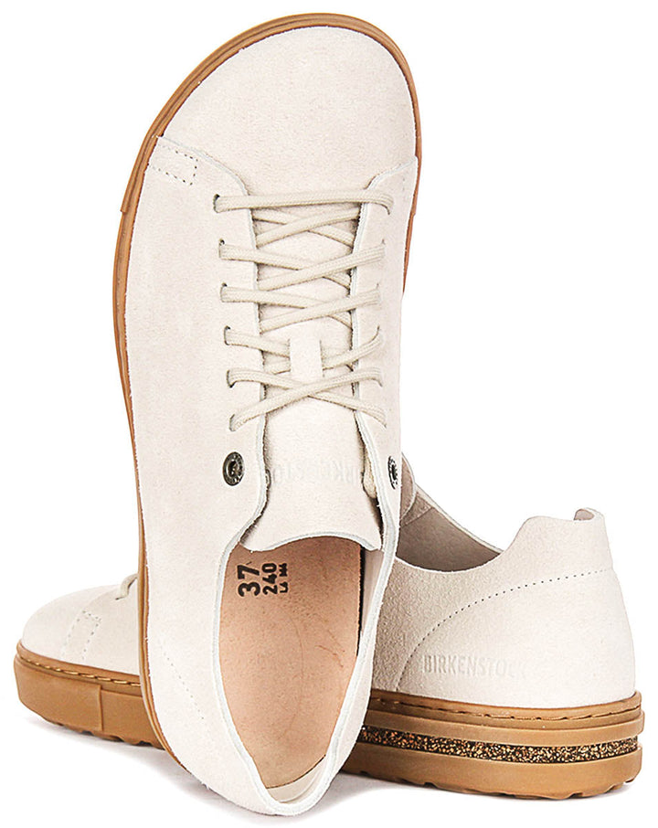 Birkenstock Bend Low-sneakers | Grått mockaläder för män och kvinnor – normal passform