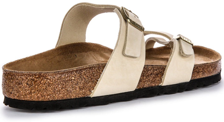Sandali Birkenstock Mayari | Pelle scamosciata beige da donna
