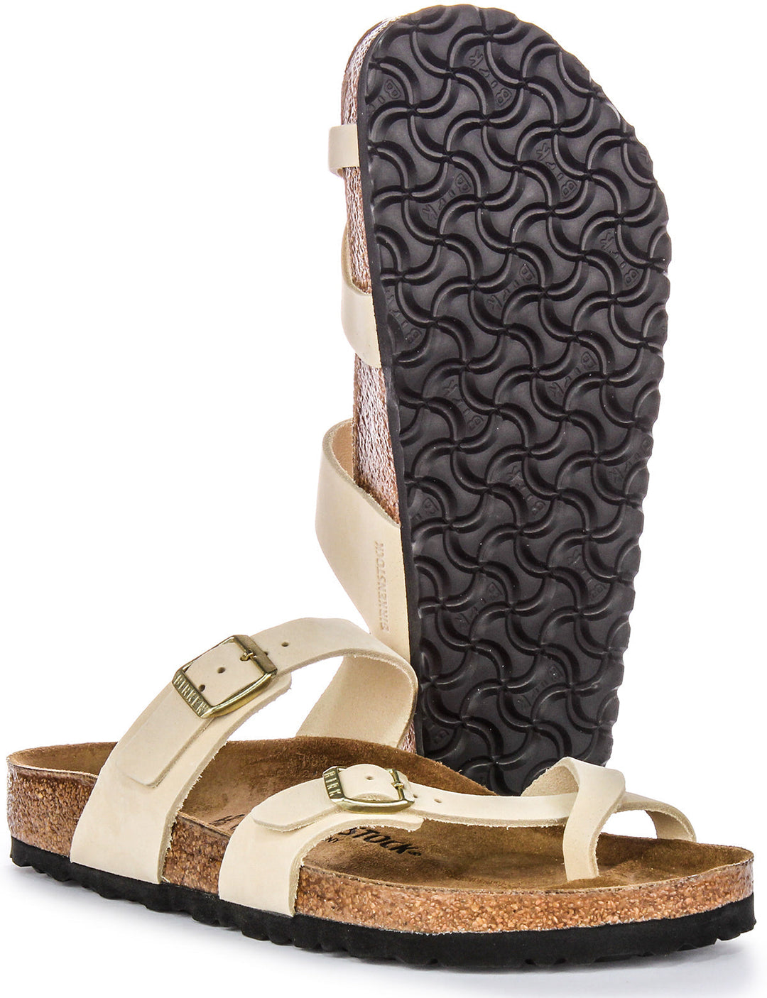 Sandali Birkenstock Mayari | Pelle scamosciata beige da donna