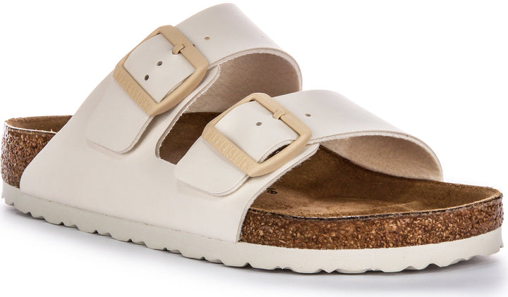 Sandali Birkenstock Arizona | Birko-Flor beige da donna