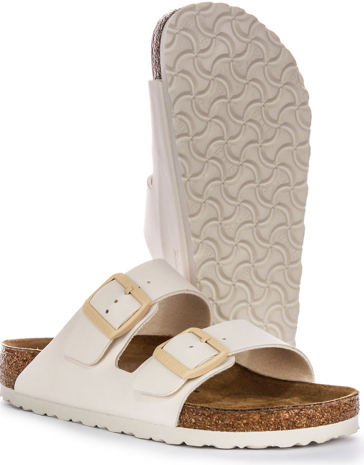 Sandali Birkenstock Arizona | Birko-Flor beige da donna