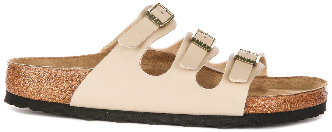 Sandales Birkenstock Florida | Birko-Flor Sandcastle pour femmes - largeur normale