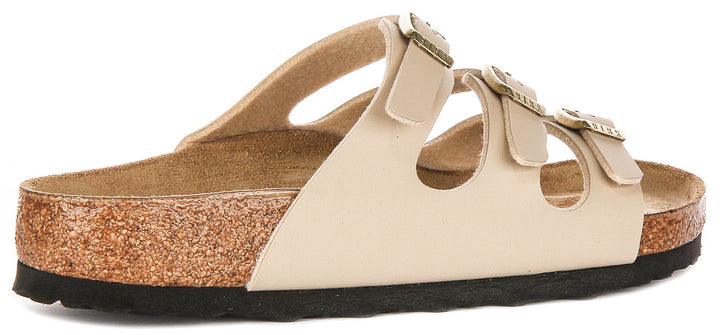 Sandales Birkenstock Florida | Birko-Flor Sandcastle pour femmes - largeur normale
