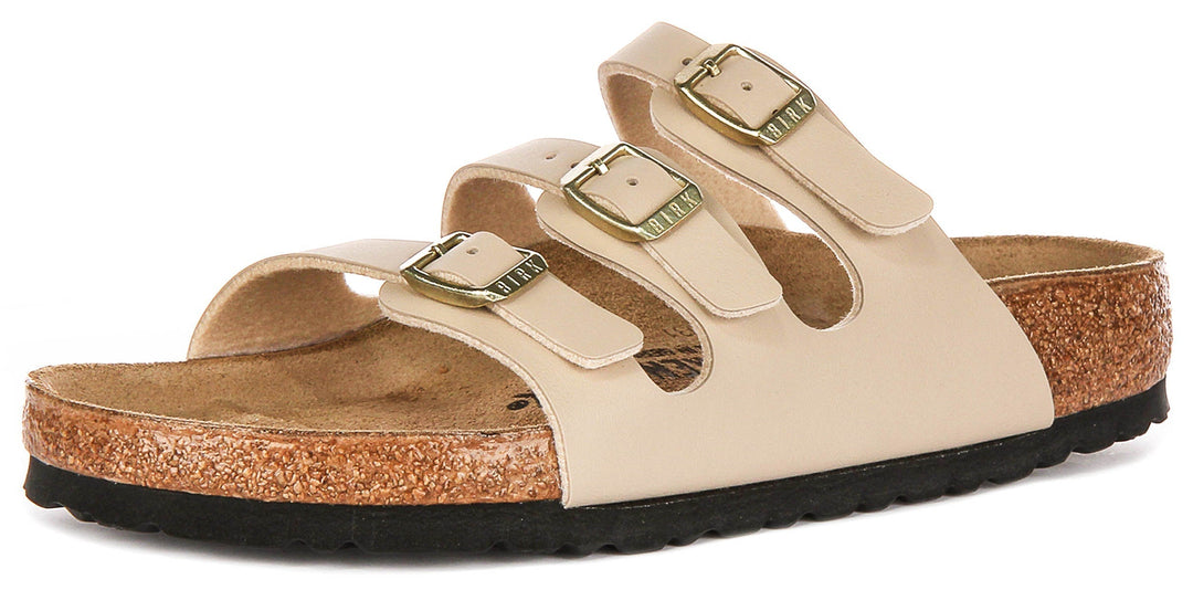 Sandales Birkenstock Florida | Birko-Flor Sandcastle pour femmes - largeur normale