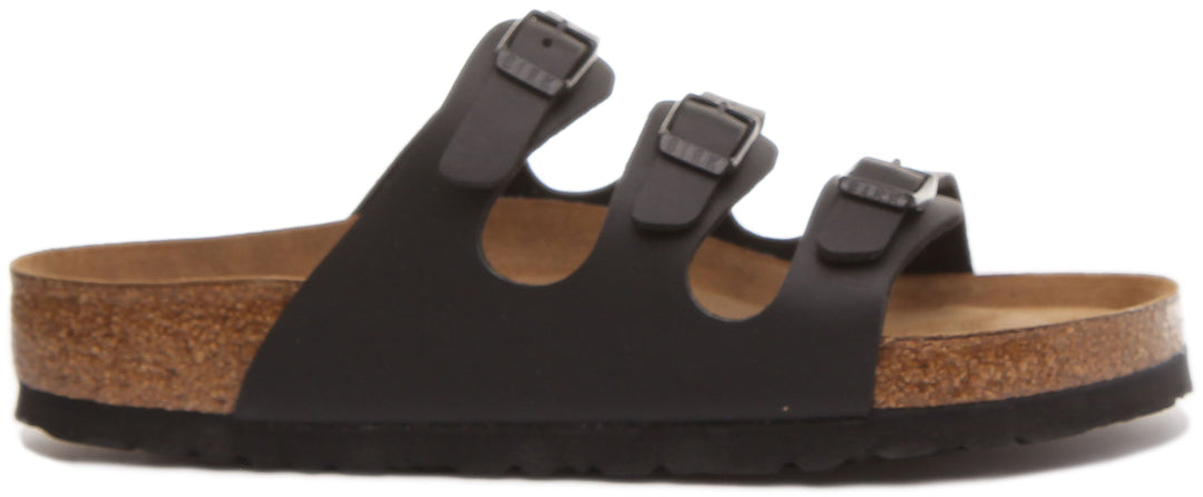 Birkenstock Florida Sandals | Black Birko-Flor for Women