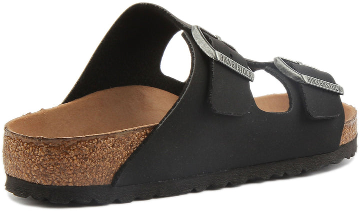 Sandali Birkenstock Arizona | Birko-Flor nero - adatto ai vegani da donna