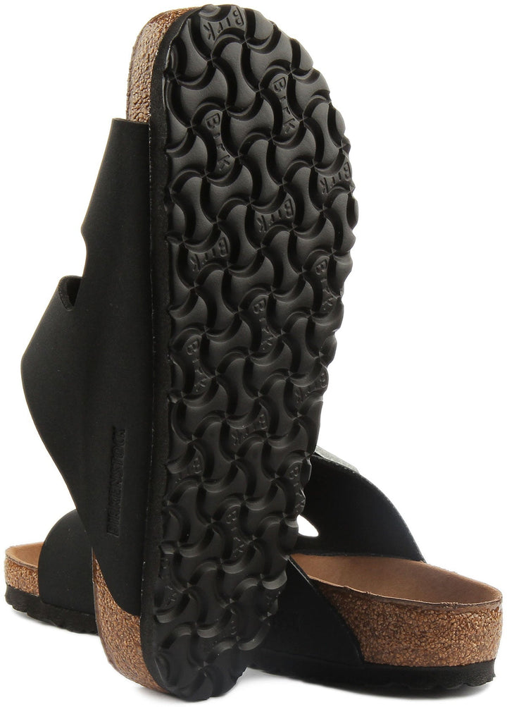 Sandali Birkenstock Arizona | Birko-Flor nero - adatto ai vegani da donna