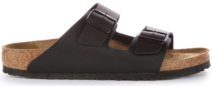 Sandales Birkenstock Arizona | Birko-Flor noir pour homme et femme