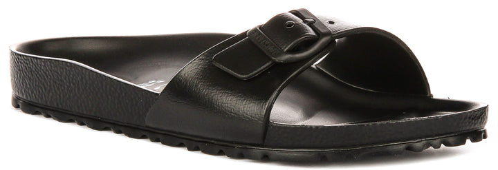 Birkenstock Madrid sandales | EVA noir pour femmes - coupe étroite