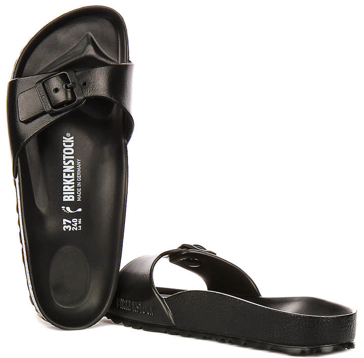 Birkenstock Madrid sandales | EVA noir pour femmes - coupe étroite