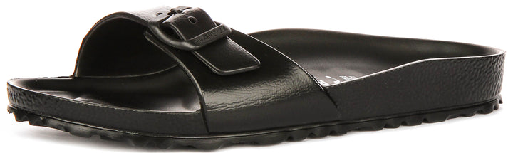Birkenstock Madrid sandales | EVA noir pour femmes - coupe étroite