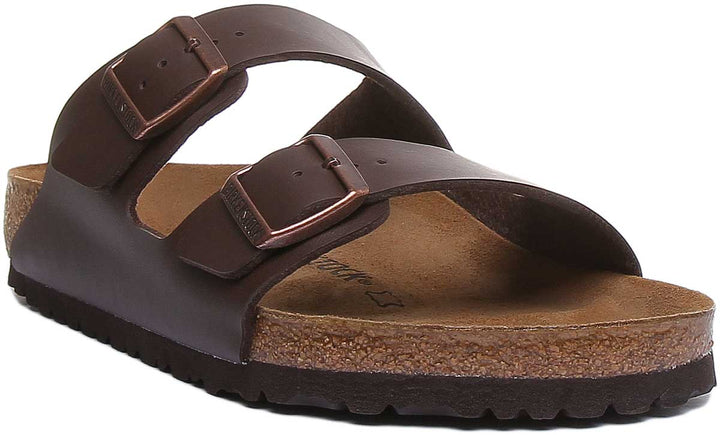 Birkenstock Arizona sandalen | bruin Birko-Flor voor dames