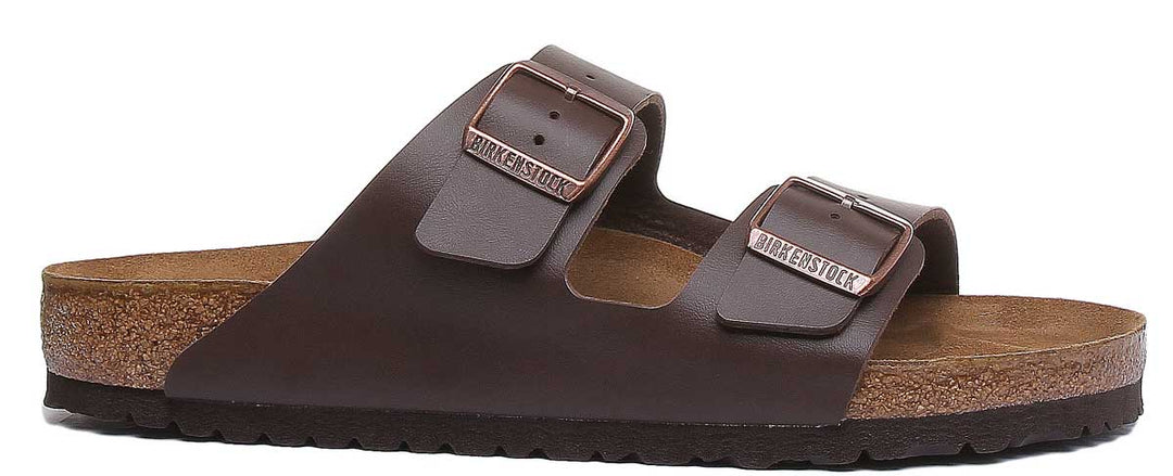 Birkenstock Arizona sandalen | bruin Birko-Flor voor dames