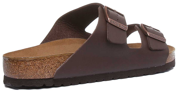 Birkenstock Arizona sandalen | bruin Birko-Flor voor dames