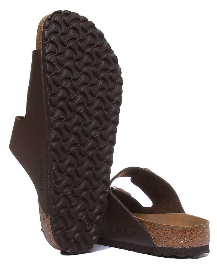 Birkenstock Arizona sandalen | bruin Birko-Flor voor dames