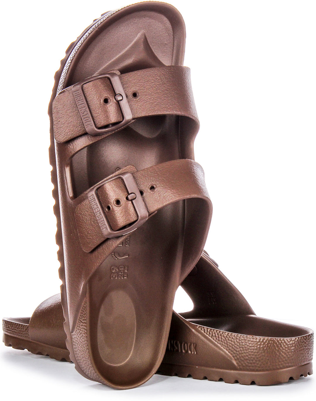 Sandales Birkenstock Arizona | EVA marron foncé pour femmes