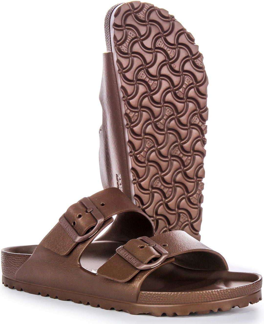 Sandales Birkenstock Arizona | EVA marron foncé pour femmes