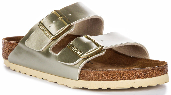 Sandali Birkenstock Arizona | Birko-Flor dorata da bambino