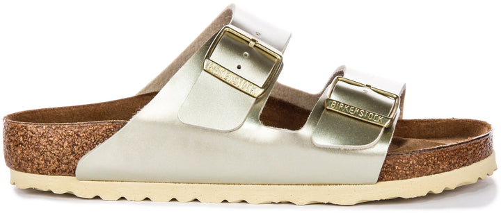 Sandali Birkenstock Arizona | Birko-Flor dorata da bambino