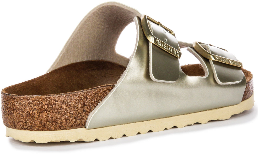 Sandali Birkenstock Arizona | Birko-Flor dorata da bambino