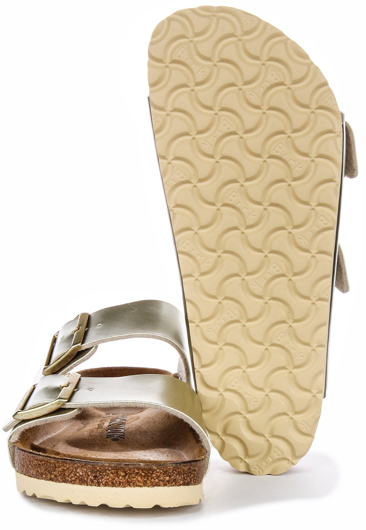 Sandali Birkenstock Arizona | Birko-Flor dorata da bambino