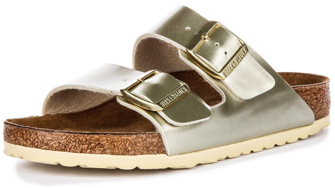 Sandali Birkenstock Arizona | Birko-Flor dorata da bambino