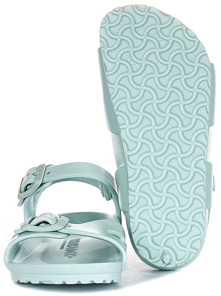 Birkenstock Rio sandales | EVA vert pour enfants - coupe étroite