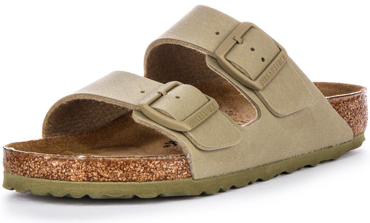 Sandales Birkenstock Arizona | Birko-Flor kaki pour hommes et femmes