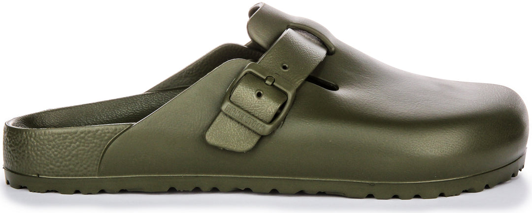 Sabots Birkenstock Boston | EVA kaki pour hommes et femmes