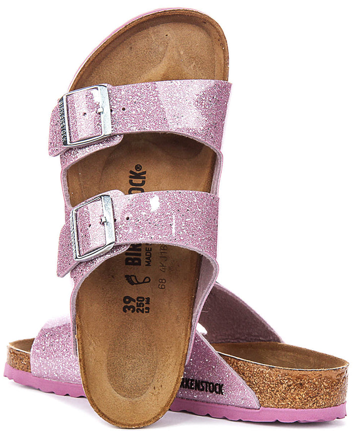 Sandales Birkenstock Arizona | Birko-Flor lavande pour enfant - coupe standard