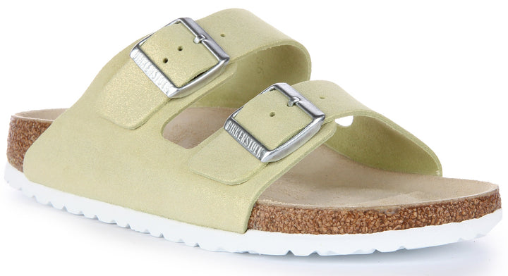 Sandali Birkenstock Arizona | Pelle scamosciata verde chiaro da uomo e donna