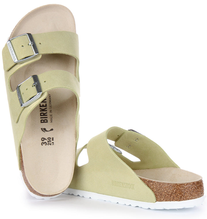 Sandali Birkenstock Arizona | Pelle scamosciata verde chiaro da uomo e donna