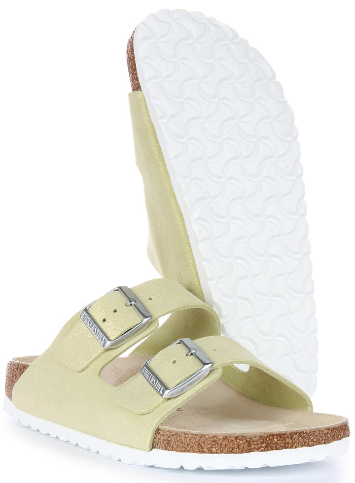 Sandali Birkenstock Arizona | Pelle scamosciata verde chiaro da uomo e donna