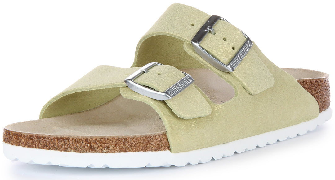 Sandali Birkenstock Arizona | Pelle scamosciata verde chiaro da uomo e donna