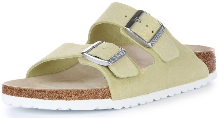 Sandali Birkenstock Arizona | Pelle scamosciata verde chiaro da uomo e donna