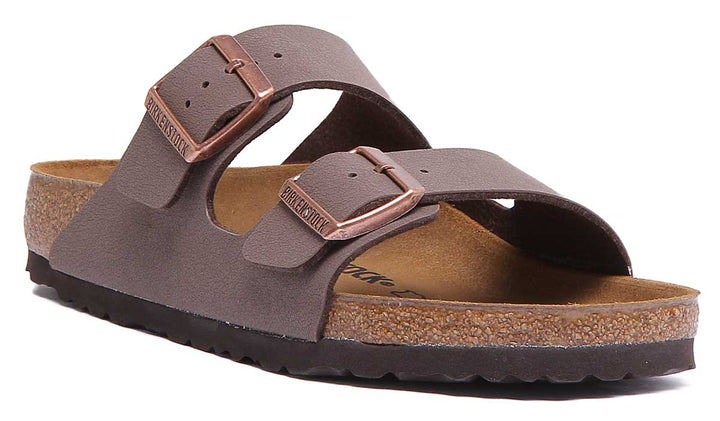 Birkenstock Arizona sandalen | mocha Birkibuc voor heren en dames