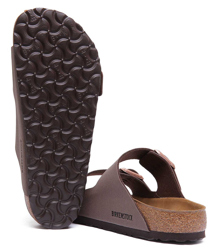 Birkenstock Arizona sandalen | mocha Birkibuc voor heren en dames