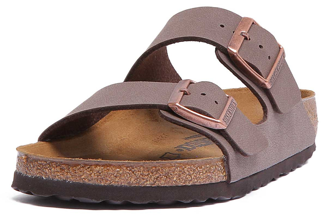 Birkenstock Arizona sandalen | mocha Birkibuc voor heren en dames