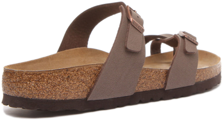Birkenstock Mayari sandalen | mocha Birko-Flor voor dames