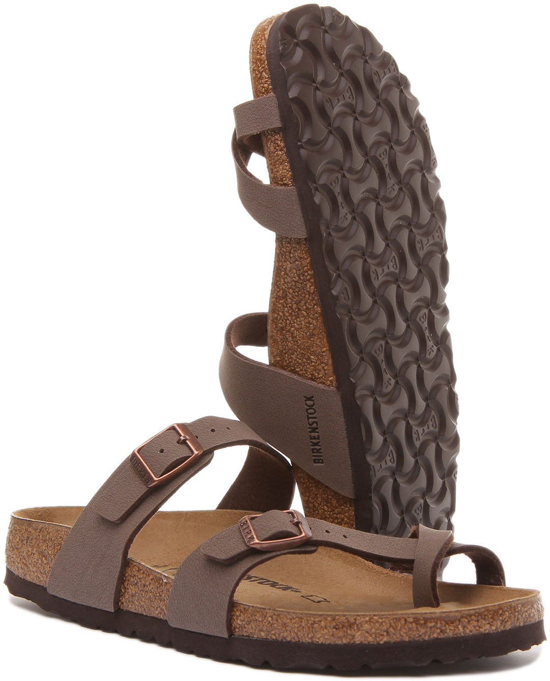 Birkenstock Mayari sandalen | mocha Birko-Flor voor dames