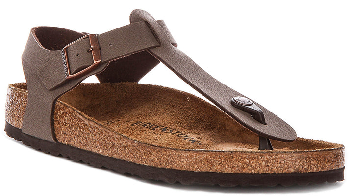 Birkenstock Kairo-tofflor | mockabrun Birko-Flor för män och kvinnor – normal passform