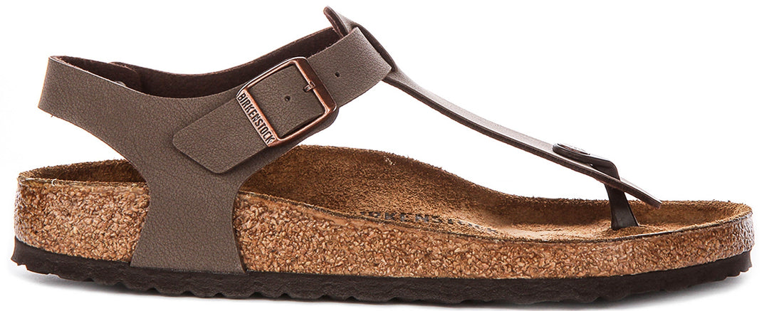 Birkenstock Kairo-tofflor | mockabrun Birko-Flor för män och kvinnor – normal passform