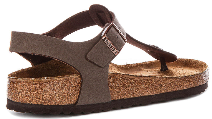 Birkenstock Kairo-tofflor | mockabrun Birko-Flor för män och kvinnor – normal passform
