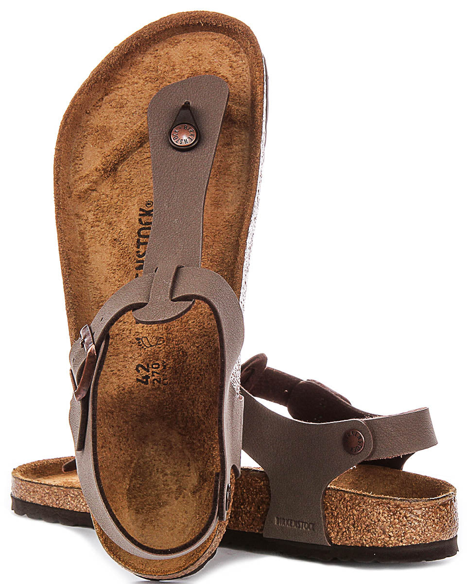 Birkenstock Kairo-tofflor | mockabrun Birko-Flor för män och kvinnor – normal passform