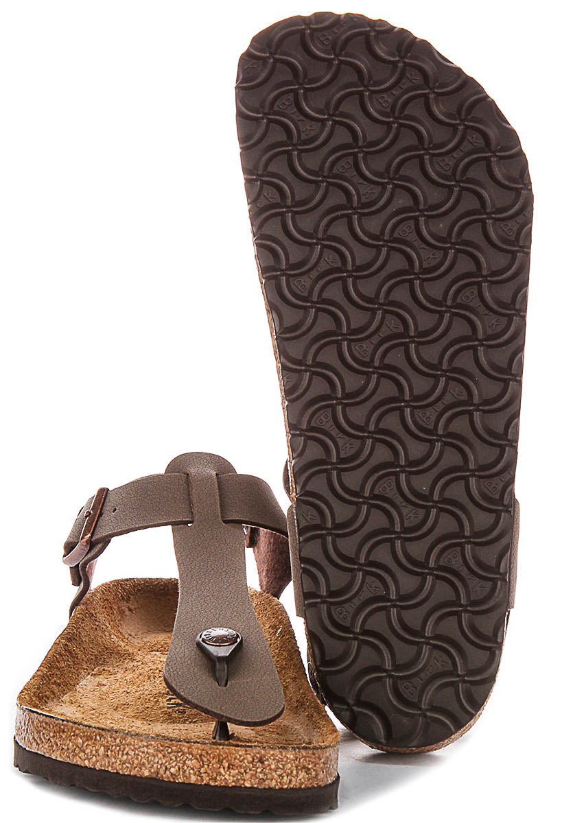 Birkenstock Kairo-tofflor | mockabrun Birko-Flor för män och kvinnor – normal passform
