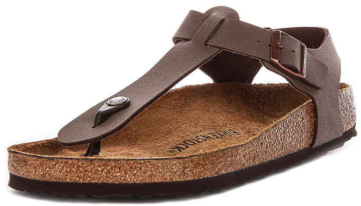 Birkenstock Kairo-tofflor | mockabrun Birko-Flor för män och kvinnor – normal passform