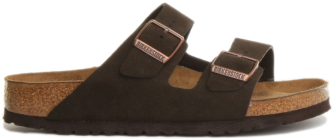 Birkenstock Arizona-sandalen | Bruin echt leer voor dames
