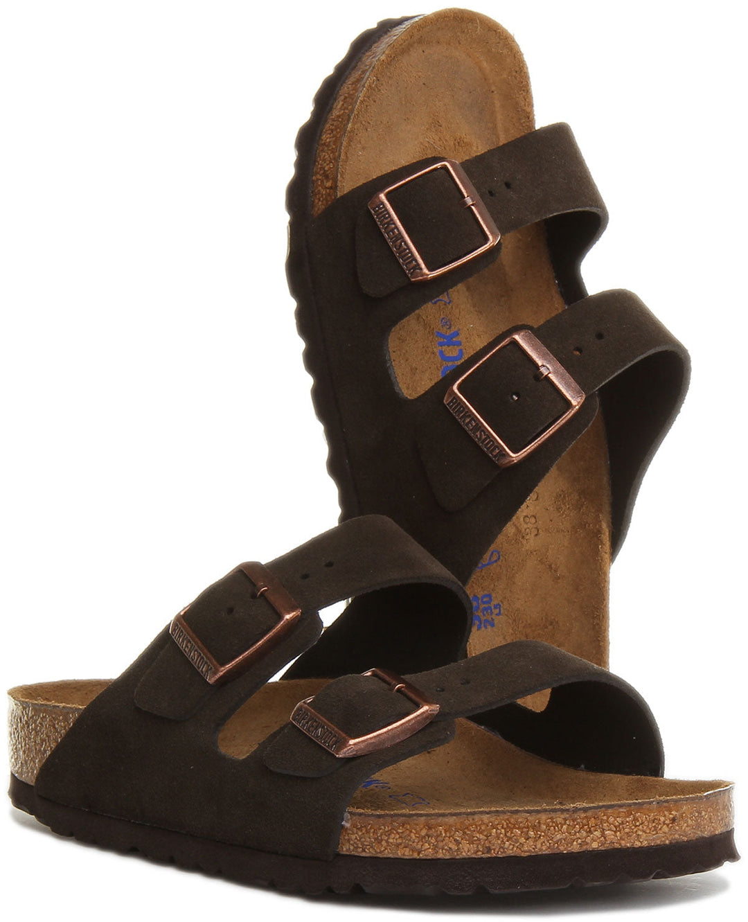 Birkenstock Arizona-sandalen | Bruin echt leer voor dames
