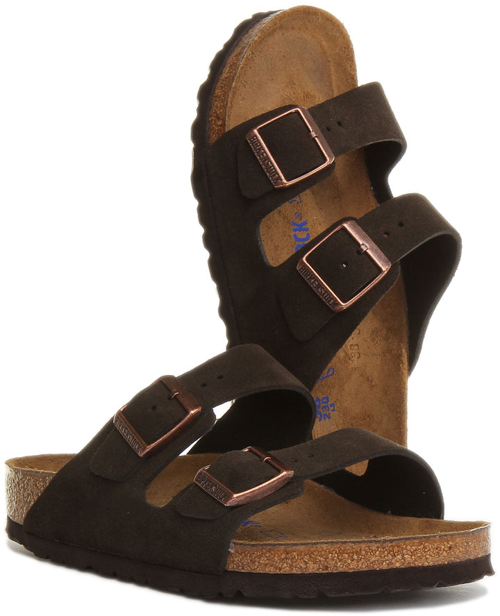 Birkenstock Arizona-sandalen | Bruin echt leer voor dames