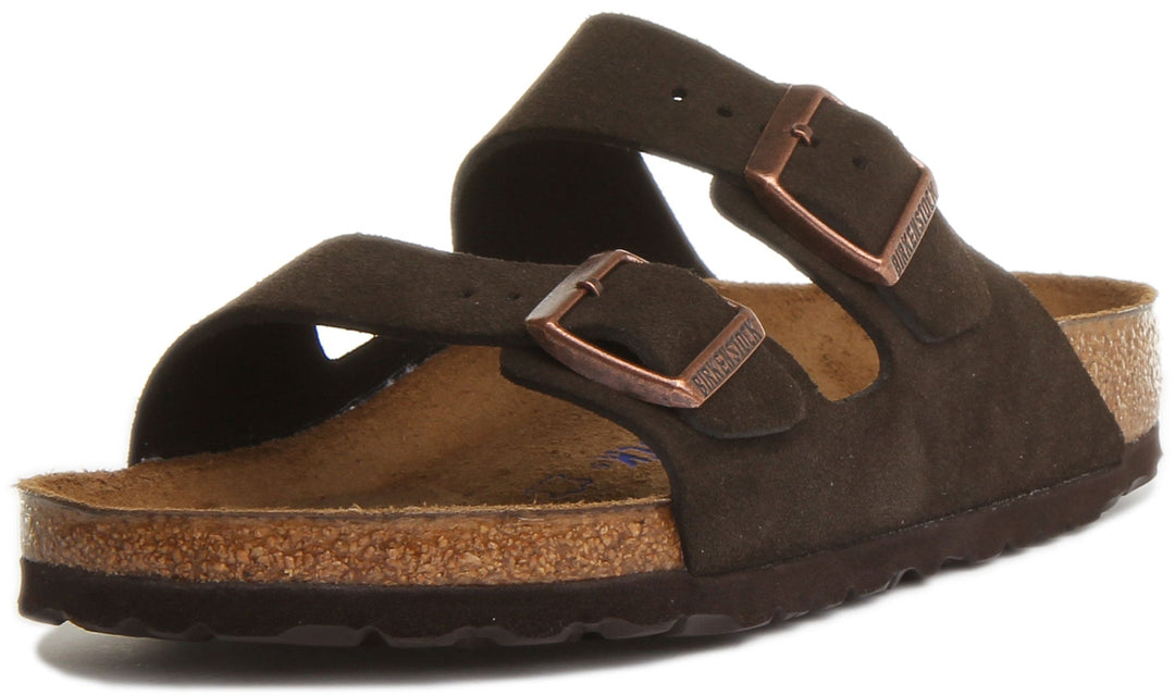Birkenstock Arizona-sandalen | Bruin echt leer voor dames